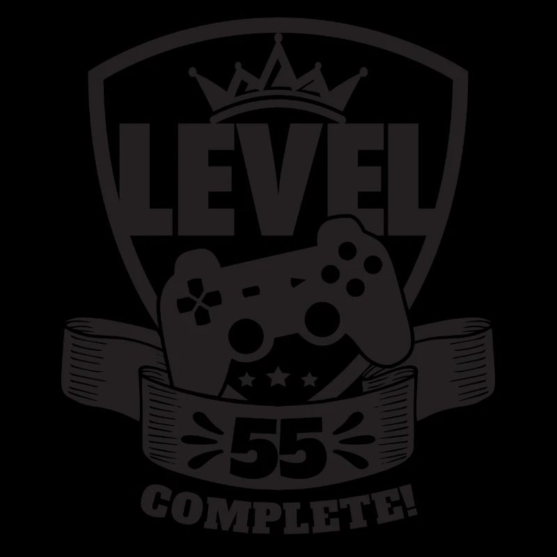 Level 55 Complete Birthday Gift 55 Years