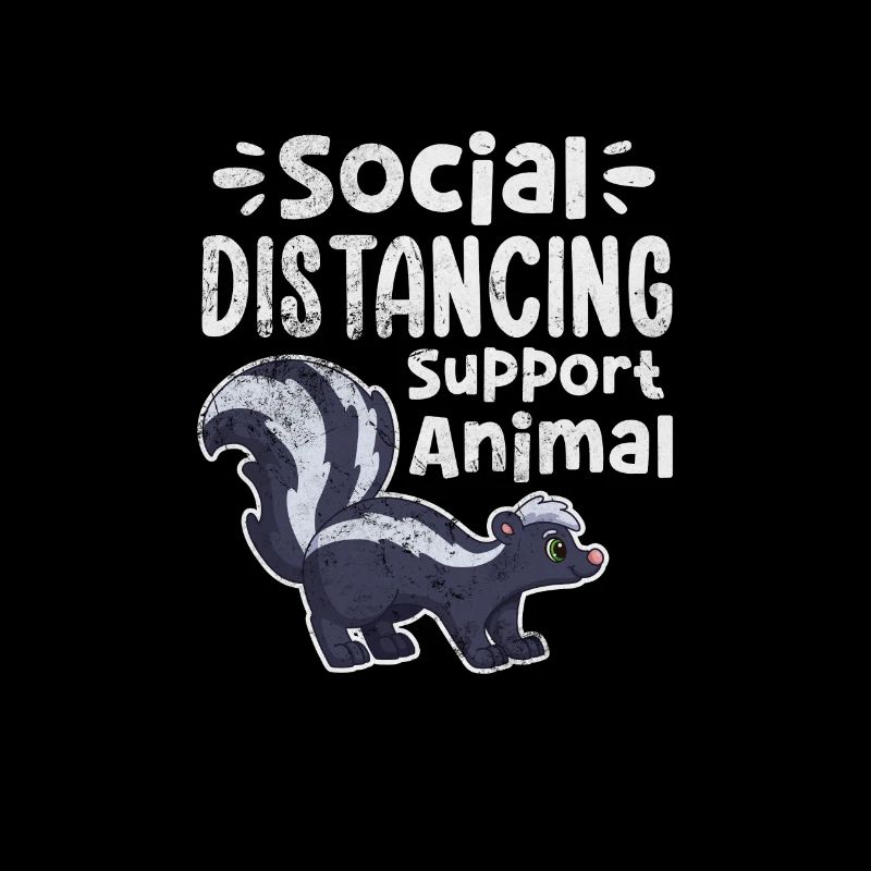 Stinktier Stinken Stinker Skunk Geschenk