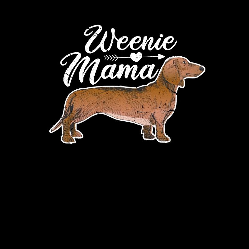 Dackel Mama Hund Hunde Dachshund Teckel Geschenk