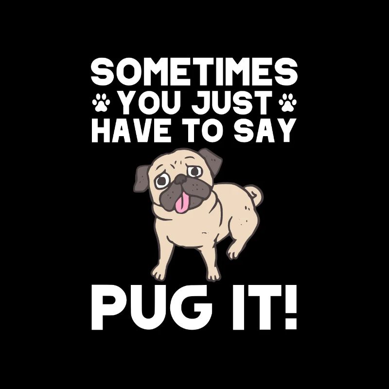 Mops Hund Hundefreund Haustier Möpse Pug Geschenk