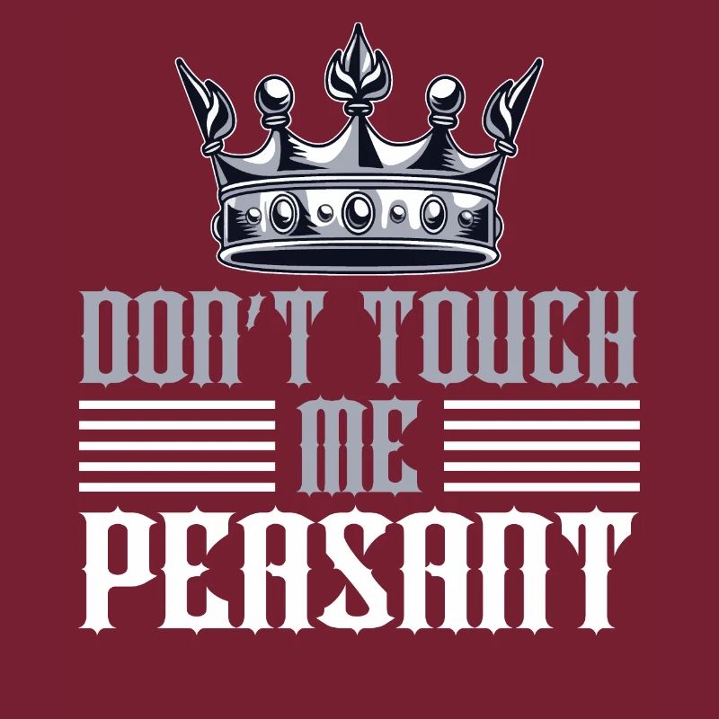 Don't touch me Peasant Funny Chess Player