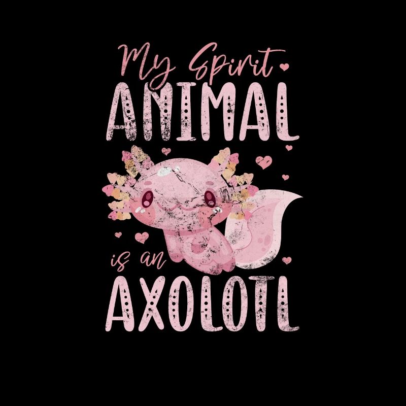 Axolotl Wassertier Wasser Geschenk