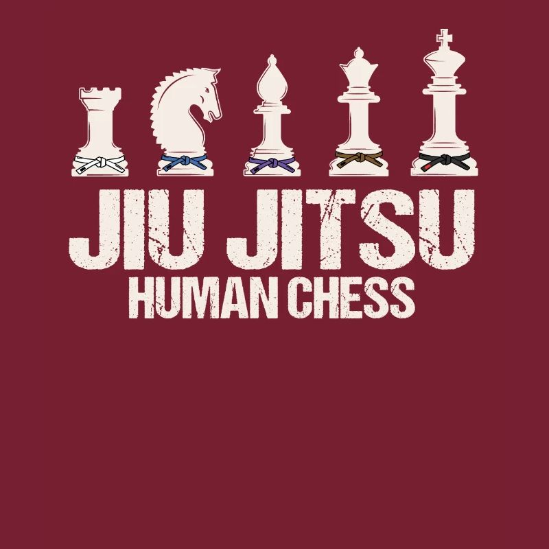 Jiu-Jitsu Human Chess Funny Jiu Jitsu