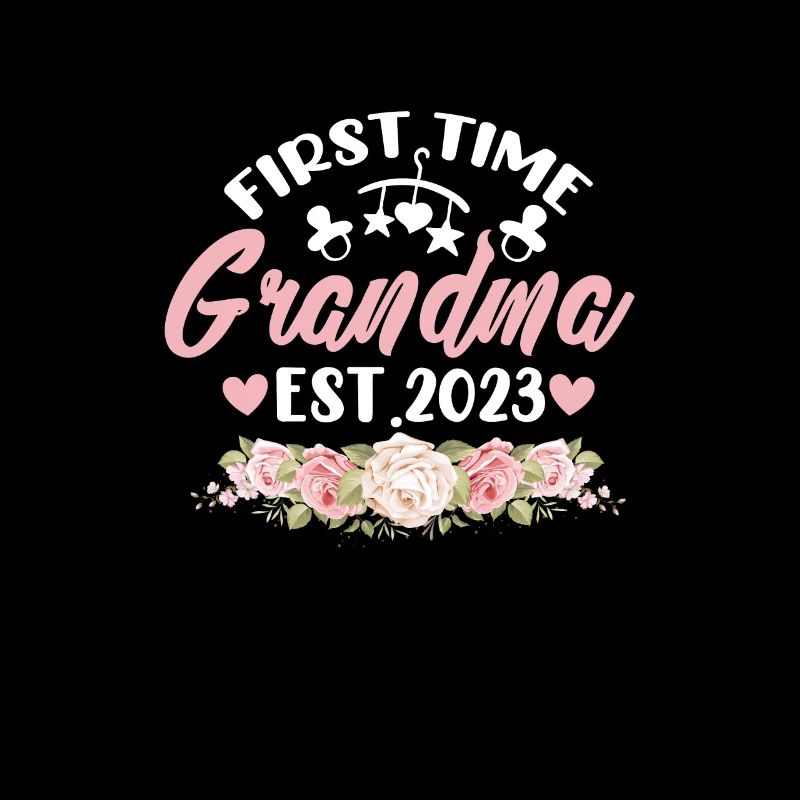 Grossesse Grand-mère Enceinte Naissance Bébé Cadeau