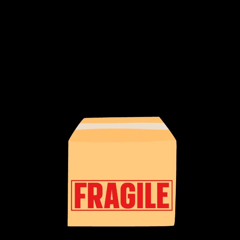 Fragile Package - Baby Ankündigung