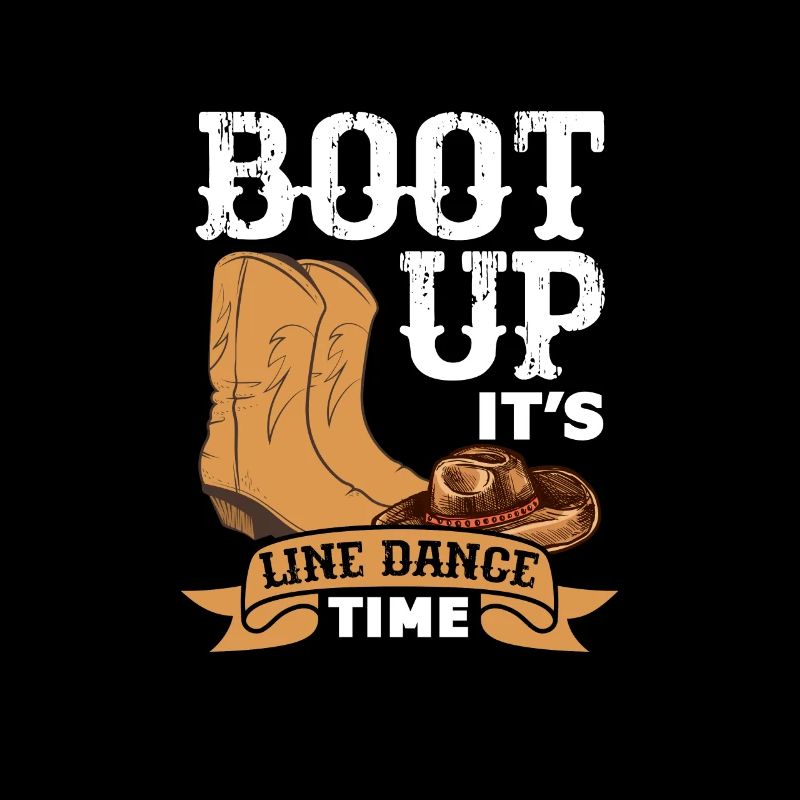 Linedance Country Line Dancer Linedancing Cadeau