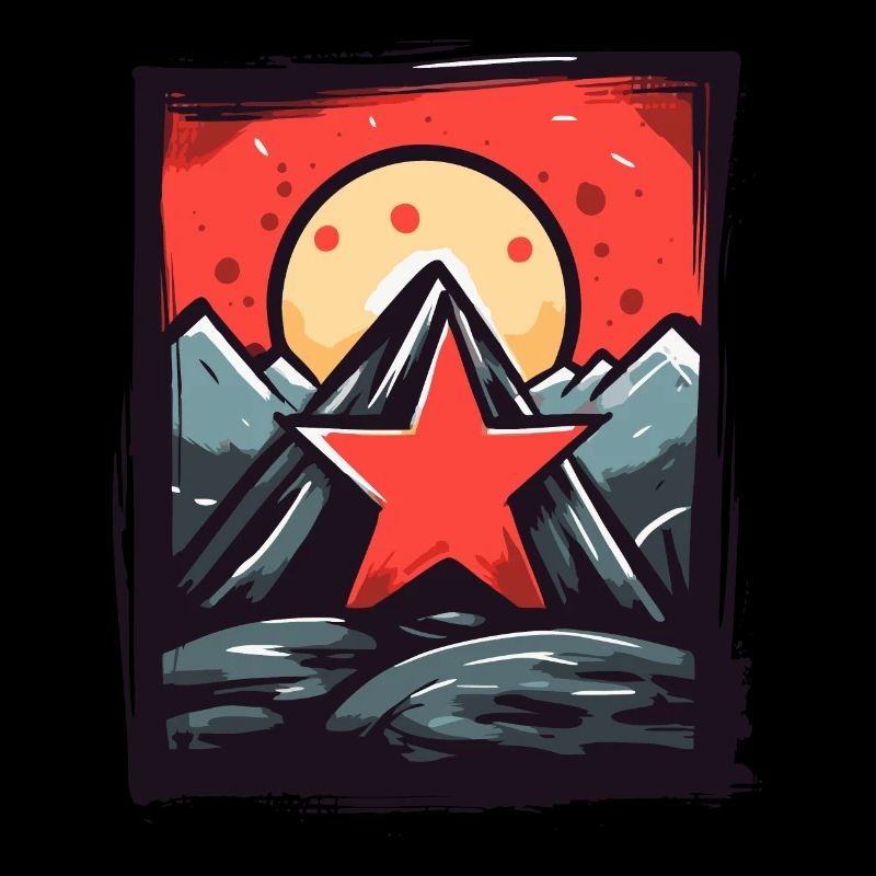 Der Berg: Ein Stern und die Sonne