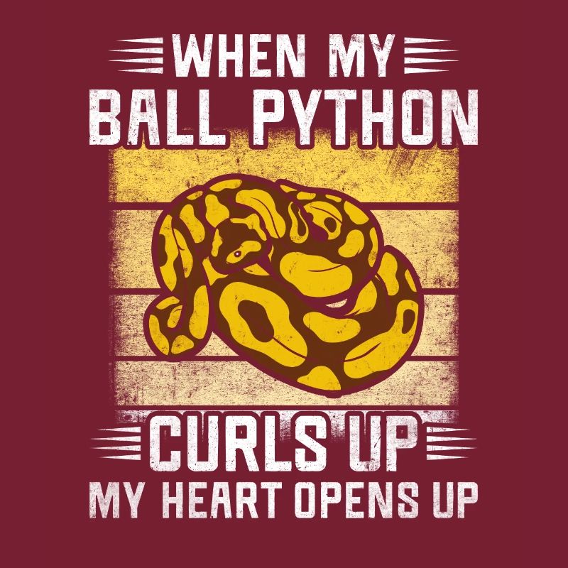 J’aime ma boule de banane Python King Python