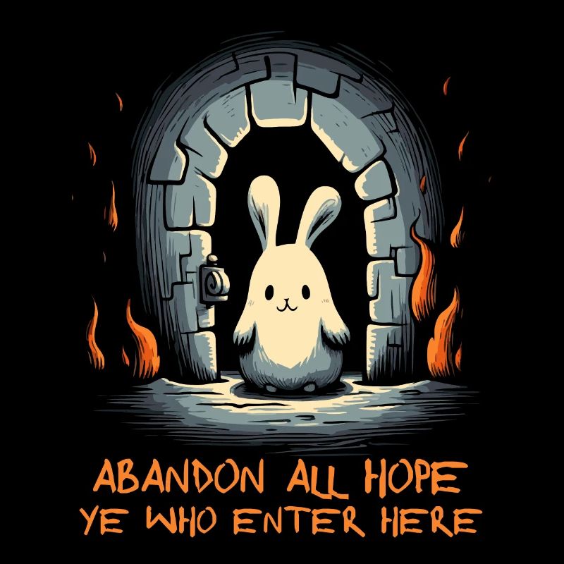 Give up all hope in the rabbit's dungeon