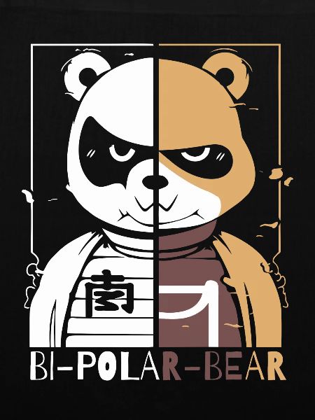 Bipolarer Polar Bär oder Eisbär