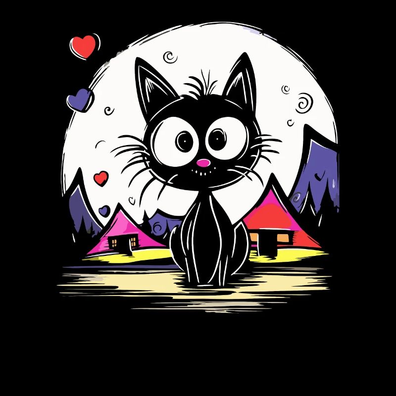 Katzen Urlaub beim Camping