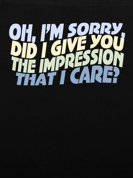 Indifference Sarcasm Different Attitude