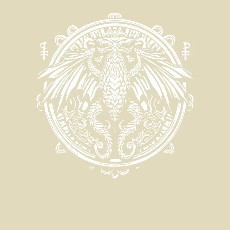 Symbol eines Doppelkopf-Drachen