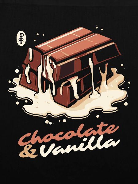 Chocolate and vanilla