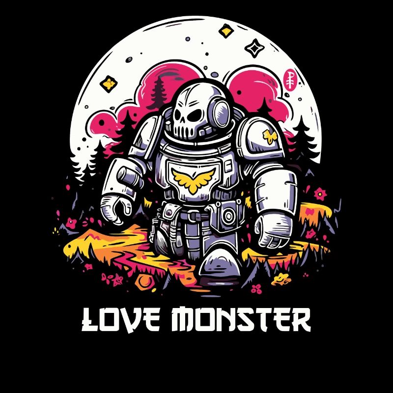 Lieber Monster Roboter
