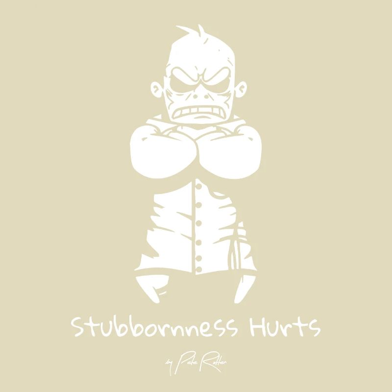 Stubbornness harms the stubborn type