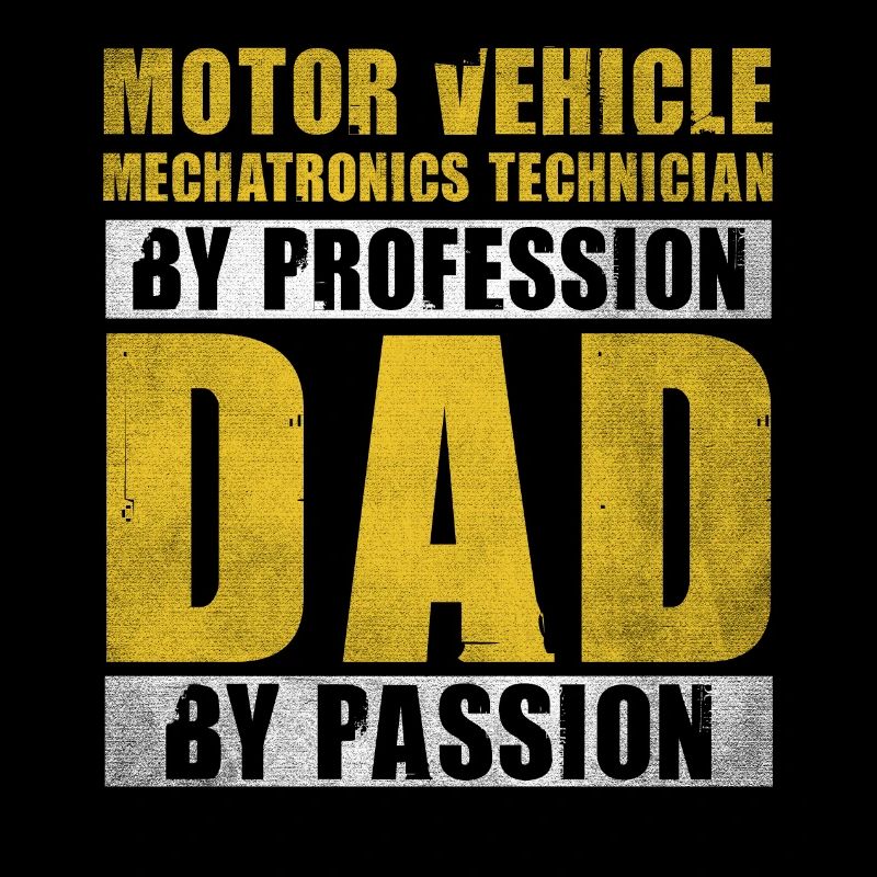 Papa par passion Profession Mécatronique automobile