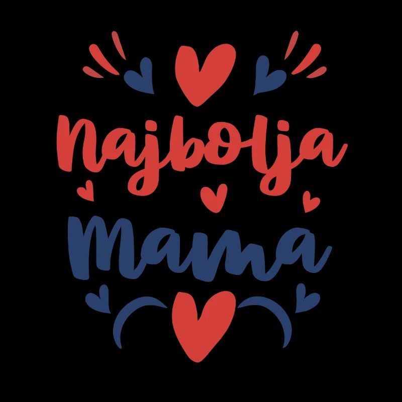 Najbolja Mama I Beste Mutter Muttertag Geschenk