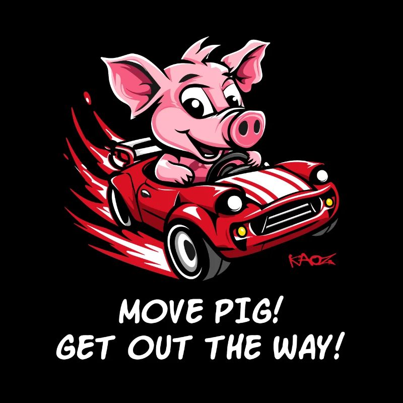 Move over, pig, make room, driver pig