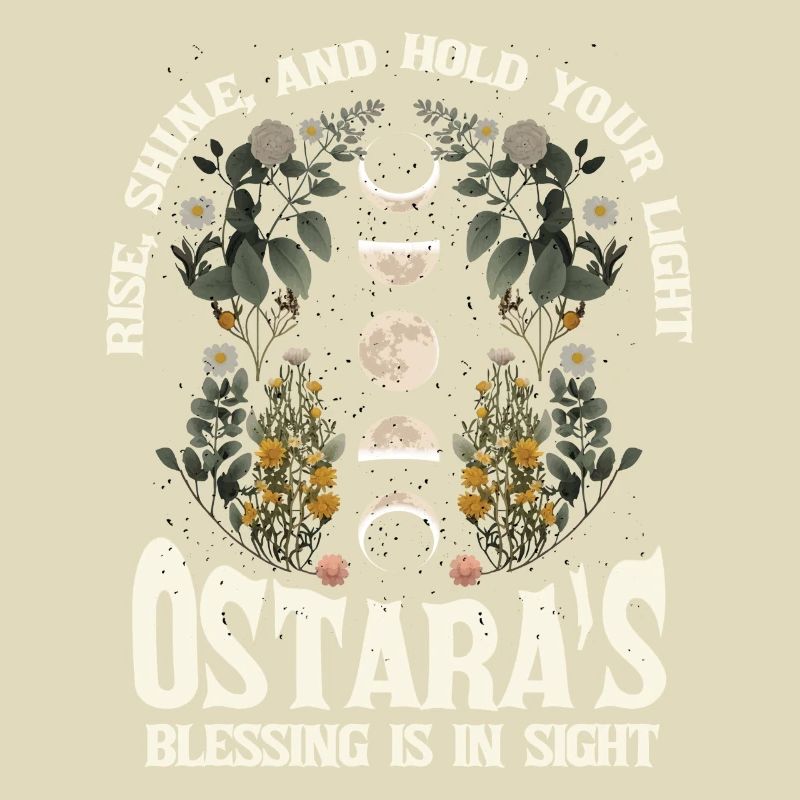 Ostara Witch Moon Eostre Spring Eastern