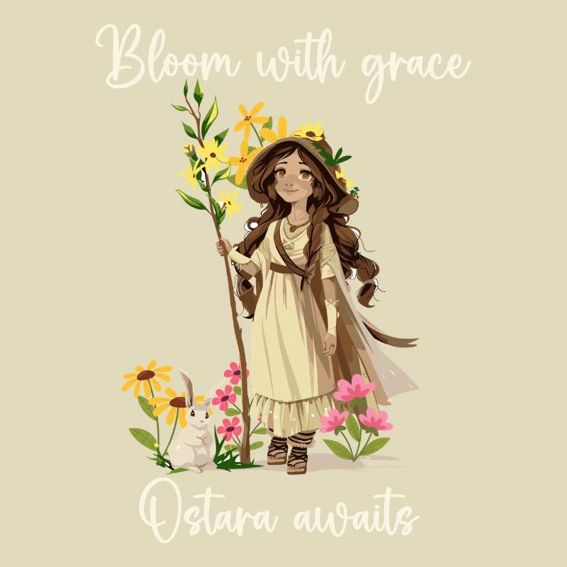 Ostara Witch Moon Eostre Spring Eastern