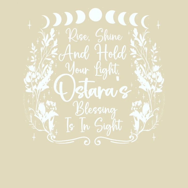 Ostara Witch Moon Eostre Printemps Oriental
