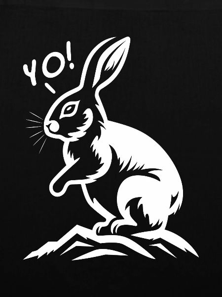 A cool bunny, yo