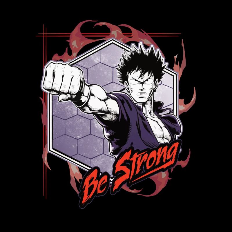 Sei Stark - Anime Kämpfer