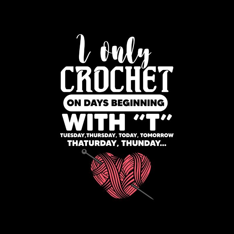 Crochet Knitting Sewing Seamstress Gift