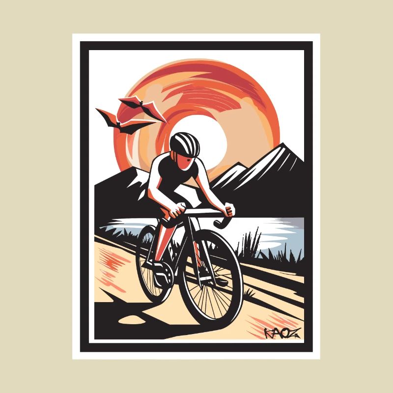 La solitude du coureur cycliste