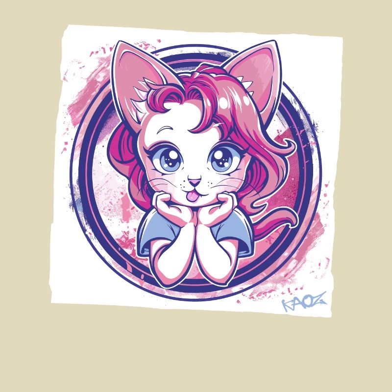 Chat Anime Comique Vous Regardez