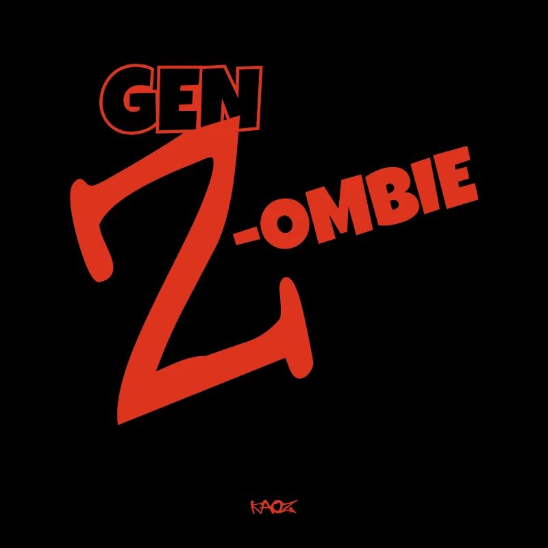 Zombie der Gen-Z-Zombies