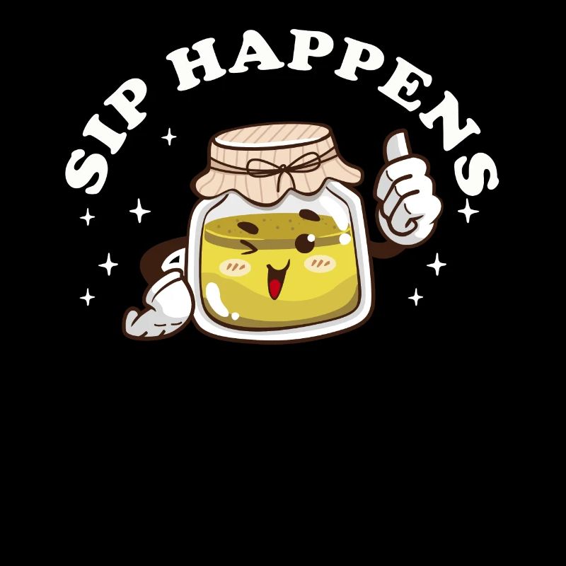 Sip Happens Kombucha Lover Fun