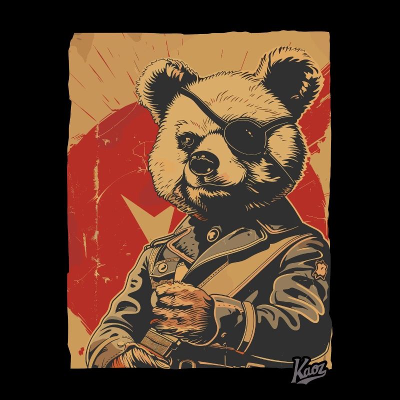 Propaganda Style: Toy General Plush Bear