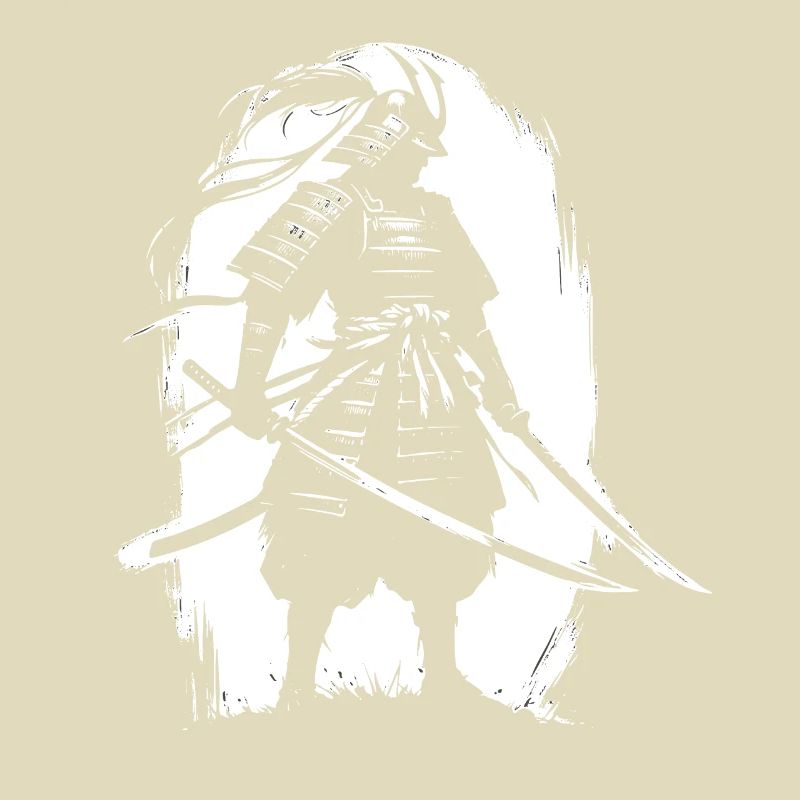 Samurai Ronin Sword Fighting Warrior Gift