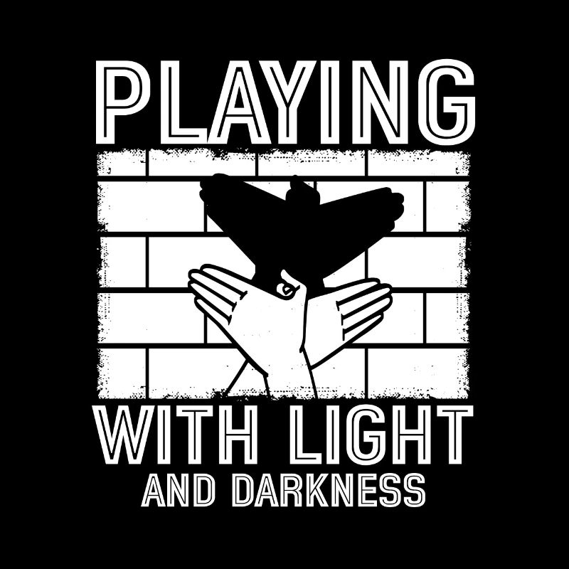 Playing With Light And Darkness Shadow