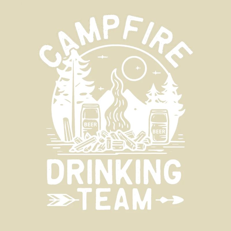 Campfire Drinking Team, Funny Camping