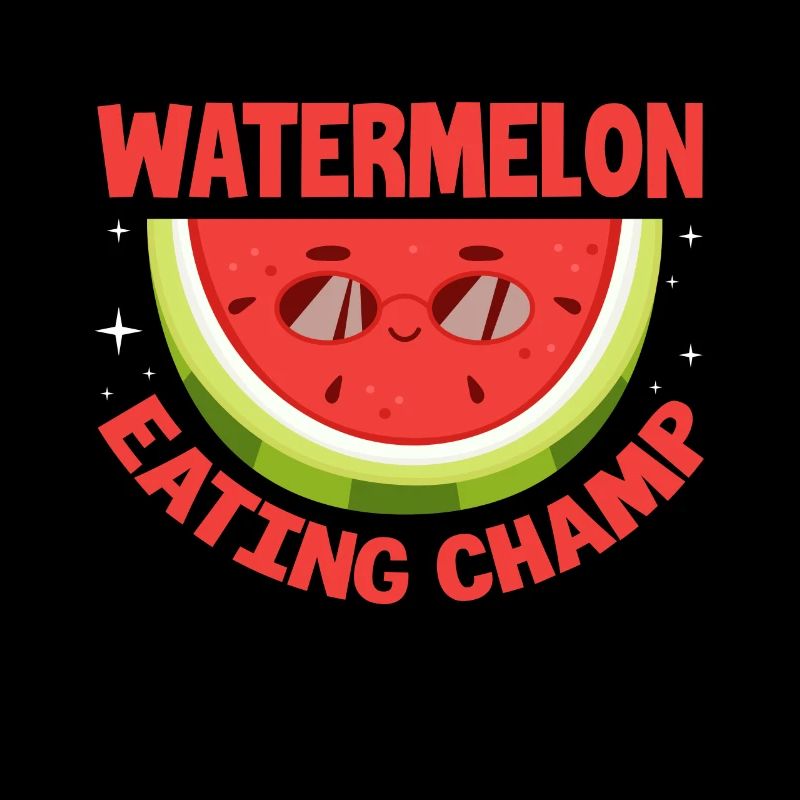 Melon pastèque Fruit d’été Cadeau végétalien