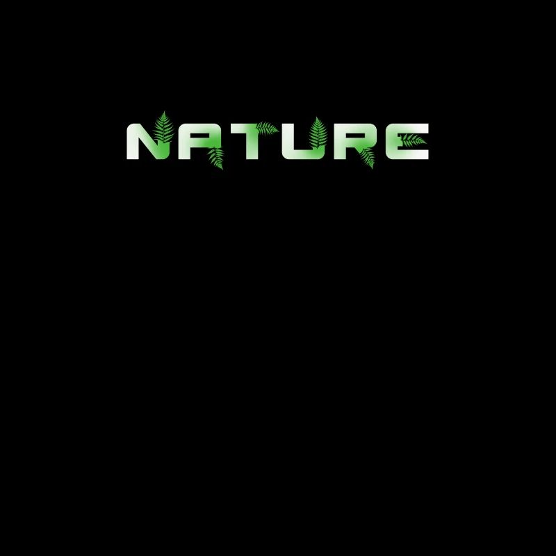 Fern Nature Text