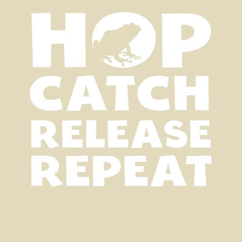 Hop Catch Release Repeat Frog Humor