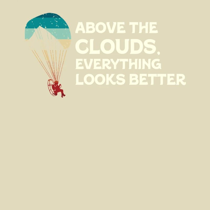 Above The Clouds Paramotor Enthusiast
