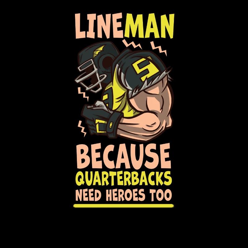 Lineman Parce que les quarterbacks ont besoin de héros