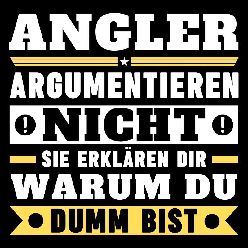 Anglers don't argue