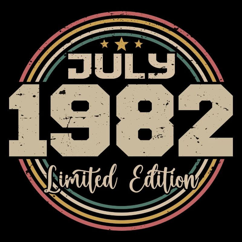 1982 Birthday July 1982 Gift July 1982