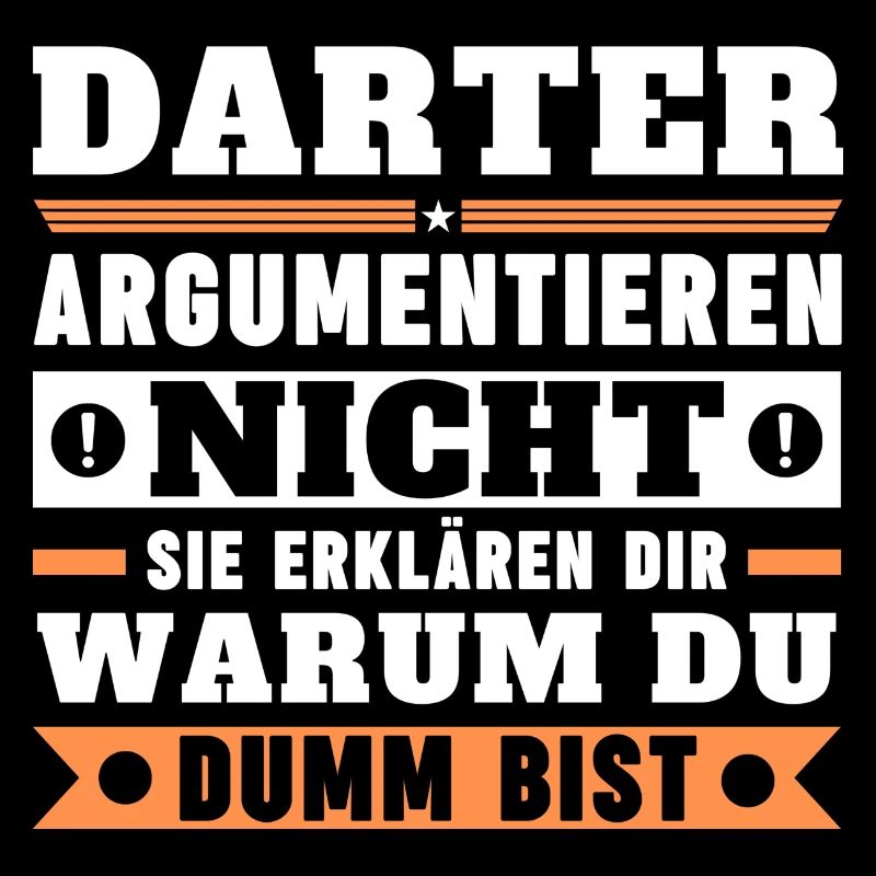 Darters don't argue