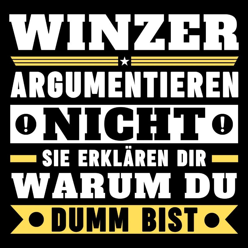 Winzer argumentieren nicht