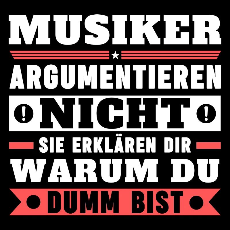 Musicians don't argue