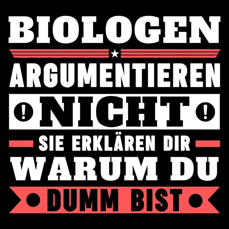 Les biologistes ne discutent pas