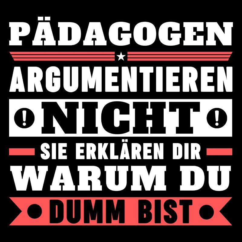 Educators don't argue