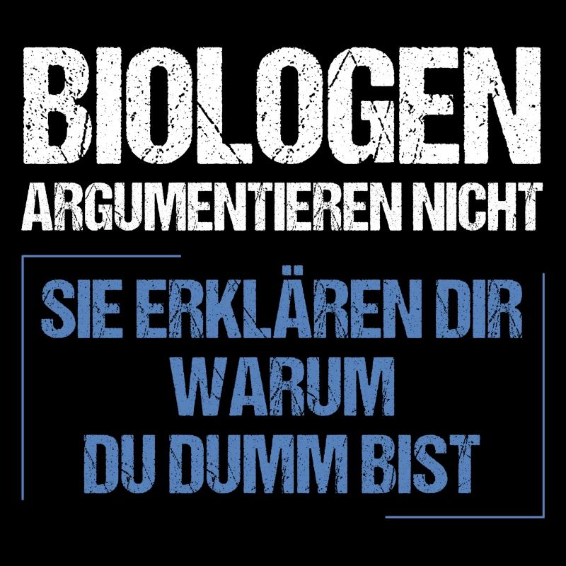 Biologists don't argue